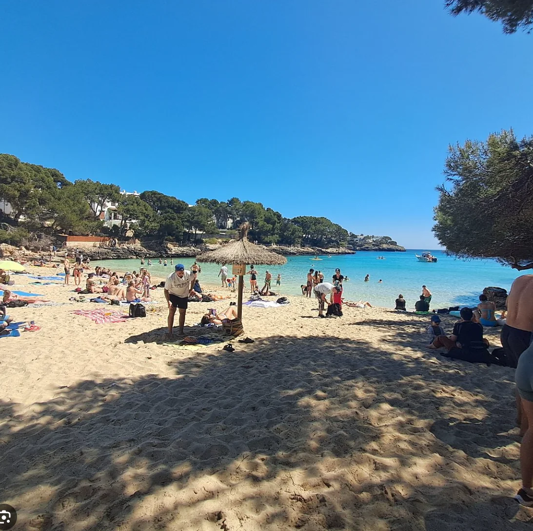 Cala Gran near Pinsi's Picnic in Cala d'Or