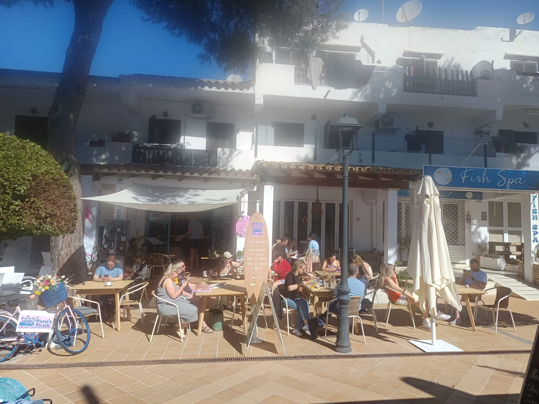 Fresh tacos at Pinsi's Picnic Cala d'Or